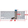 Clavier Espagnol 90NB0FA7-R30290 pour Asus Vivobook 14 X405 sans cadre