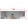 Clavier Espagnol 90NB0KR2-R32US1 pour Asus Vivobook 15 X512 Sans Cadre