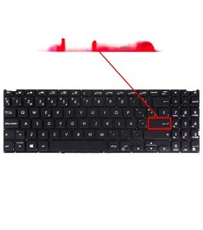 Clavier Espagnol 90NB0KR2-R32US1 pour Asus Vivobook 15 X512 Sans Cadre