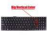 Spanish keyboard for Asus VivoBook E502 E502M laptop with part number 13N0-S3A0A01