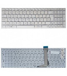 Clavier espagnol blanc 13N0-S3A0A01 pour Asus VivoBook E502 E502M sans cadre