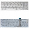 White Spanish keyboard 13N0-S3A0A01 for Asus VivoBook E502 E502M frameless