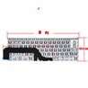 Clavier Espagnol pour Asus VivoBook X505 avec numéro de pièce AEXKEU00010 sans cadre