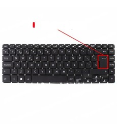 Teclado Espanhol para Asus VivoBook X505 com Part Number AEXKEU00010 sem moldura