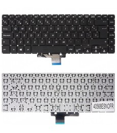Clavier Espagnol pour Asus VivoBook S15 S510 NSK-WK6SQ sans cadre