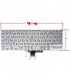 Clavier Espagnol pour Asus VivoBook S15 S510 NSK-WK6SQ sans cadre