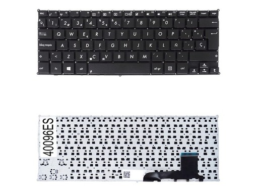 Spanish Keyboard AEEX2T00020 for Asus VivoBook S200 S200E X202 frameless