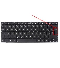 Clavier Espagnol AEEX2T00020 pour Asus VivoBook S200 S200E X202 sans cadre