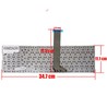 Clavier Espagnol pour Asus VivoBook S551 0KNB0-612DND00 sans cadre