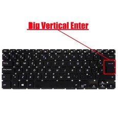 Teclado Espanhol para Asus Vivobook X407M com Part Number NSK-WJBSB
