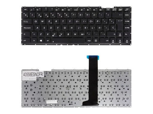 Clavier espagnol pour Asus X401 F401 avec numéro de pièce MP-11L93U4-920W