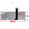 Clavier espagnol pour Asus X401 F401 avec numéro de pièce MP-11L93U4-920W