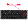 Clavier espagnol pour Asus X401 F401 avec numéro de pièce MP-11L93U4-920W
