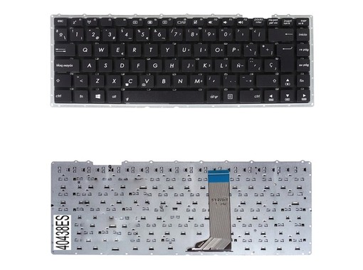 Teclado Español AEX18U00110 para portátil Asus X451 X453 X455L sin marco