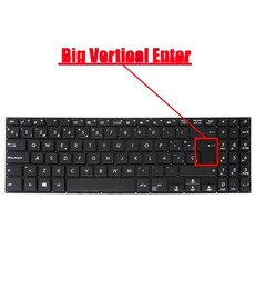 Clavier espagnol ASM17H53US-528 pour ordinateur portable Asus X507 et X570 sans cadre