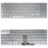 Spanish Keyboard ASM18M7 for Asus X509 and X515 frameless silver color