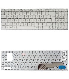 Clavier Espagnol 90NB0CG1-R31UK0 pour Asus X541 R541 Blanc sans Cadre