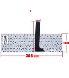 Clavier Espagnol pour Asus X550C F555 Sans Cadre 0KNB0-612BUI00