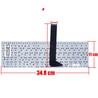 Spanish Keyboard for Asus X550C F555 Frameless 0KNB0-612BUI00