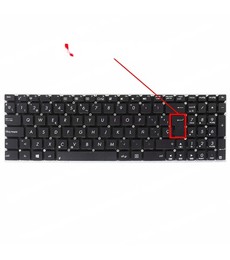 Spanische Tastatur für Asus X550C F555 ohne Rahmen 0KNB0-612BUI00