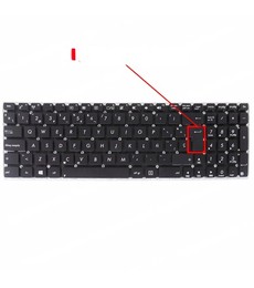 Spanische Tastatur 0KNB0-612GUK00 für Asus X551 F551 R512 ohne Rahmen