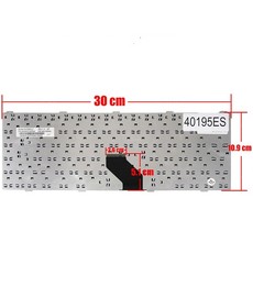 Clavier Espagnol K020662V1 pour ordinateur portable Asus Z96 et BenQ Joybook R55