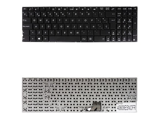Clavier espagnol pour Asus ZenBook UX510 90NB0CB1-R31US1 sans cadre