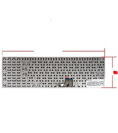 Clavier espagnol pour Asus ZenBook UX510 90NB0CB1-R31US1 sans cadre