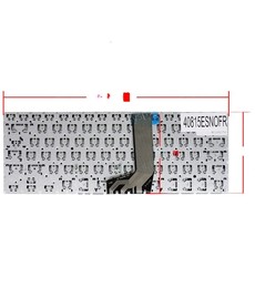 Teclado español para Asus ZenBook X411 S4100 con referencia 90NB0GF2-R31US1 sin marco