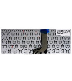Clavier espagnol pour Asus ZenBook X411 S4100 avec référence 90NB0GF2-R31US1 sans cadre