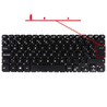 Teclado español para Asus ZenBook X411 S4100 con referencia 90NB0GF2-R31US1 sin marco