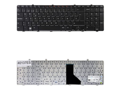 Spanische Tastatur mit Rahmen 09PF25 für Dell Inspiron 1764 1749