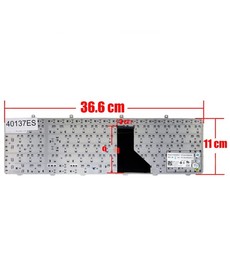 Spanish Keyboard with frame 09PF25 for Dell Inspiron 1764 1749