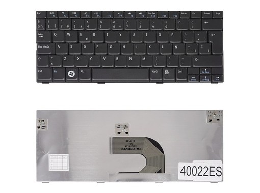 Clavier Espagnol 0V3272 pour Dell Inspiron Mini 10 1012 1018