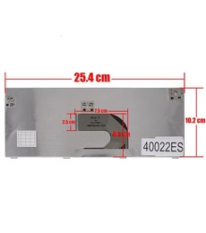Teclado Espanhol 0V3272 para Dell Inspiron Mini 10 1012 1018