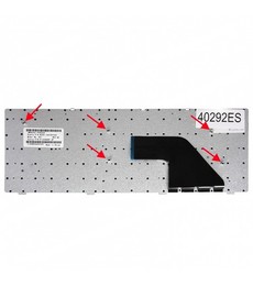 Clavier Espagnol 605813-071 pour HP Compaq 320, 420 et 620 avec cadre