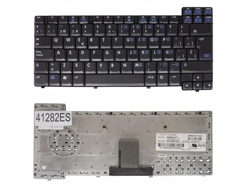 Teclado Espanhol 405963-071 para HP Compaq NC6110 NC6120 NX6110