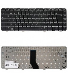 Spanish Keyboard 486904-001 for HP Compaq Presario CQ40 CQ41 CQ45 Black with frame
