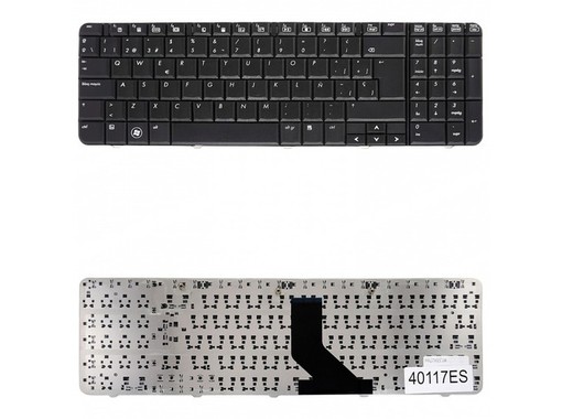 Clavier Espagnol 496771-031 pour HP Compaq Presario CQ60 G60 avec cadre
