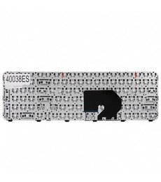 Teclado Espanhol para HP Pavilion DV7-6000 com moldura preta, referência 664264-001