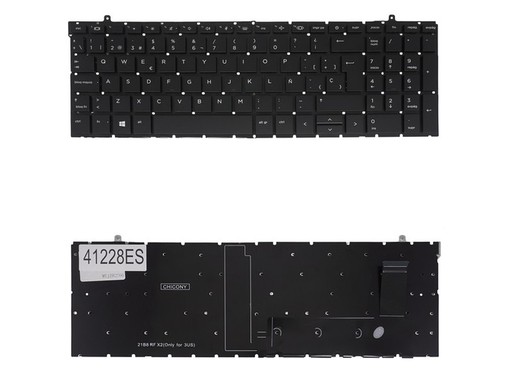 Clavier Espagnol N08147-001 pour HP EliteBook 450 G9 455 G9 860 G9 sans cadre