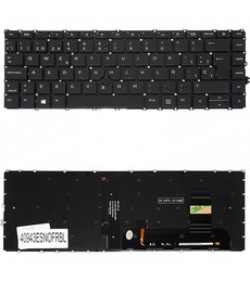 Spanish Keyboard M07090-001 for HP EliteBook 840 G7 and G8 with pointer and backlight