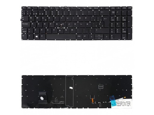Clavier Espagnol M07491-001 pour HP Elitebook 850 G7 G8 et Zbook Firefly 15 avec pointeur