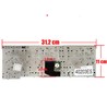 Clavier espagnol 495042-001 pour HP EliteBook 8530 8530p 8530w avec pointeur
