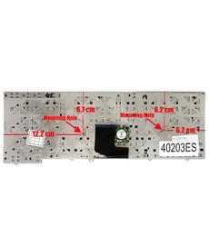 Clavier espagnol 495042-001 pour HP EliteBook 8530 8530p 8530w avec pointeur