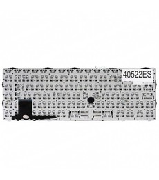 Spanish Keyboard for HP EliteBook Folio 9470m 9480m with reference 702843-001 and silver frame.