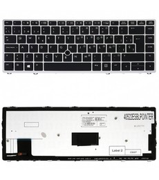 Spanish Keyboard 702843-001 for HP EliteBook Folio 9470m 9480m with pointer and backlight