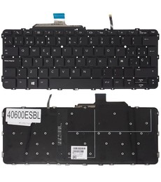 Spanish Keyboard 850915-071 for HP EliteBook Folio G1, backlit and frameless