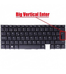 Clavier Espagnol pour HP EliteBook X360 1030 G7 M16981-071 rétroéclairé