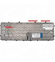 Spanish Keyboard 686836-071 for HP Envy 4 and 6 with black frame